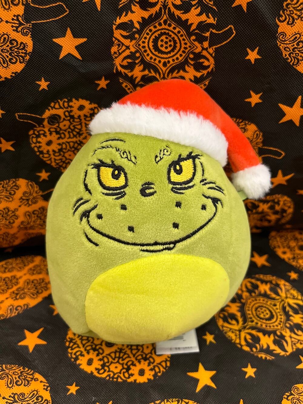 The grinch stuffie